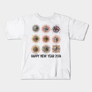 Happy New Year 2024 Kids T-Shirt